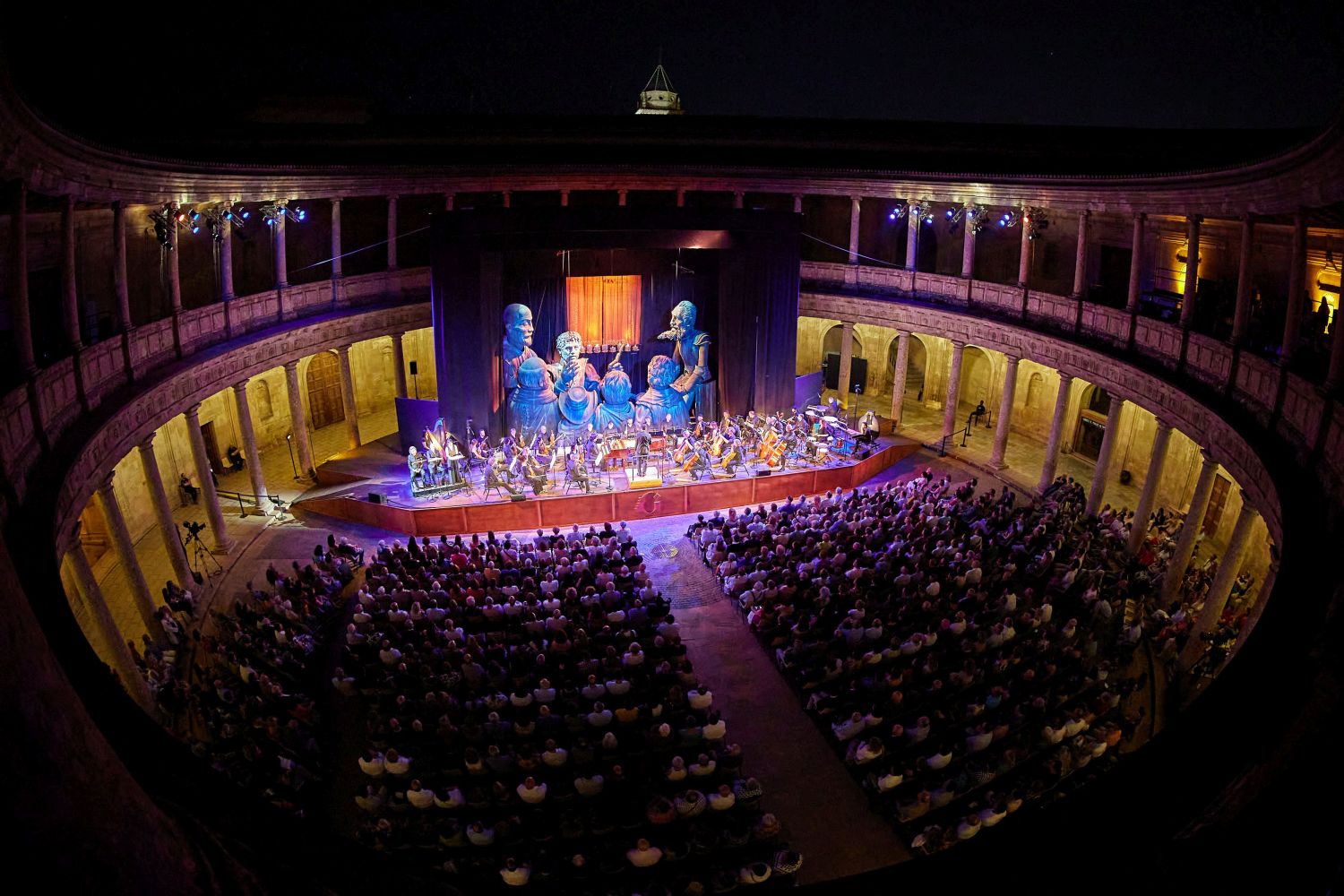 Festival Internacional de Música y Danza de Granada_Palacio de Carlos V | © Fermín Rodríguez Festival Internacional de Música y Danza de Granada_Palacio de Carlos V | © Fermín Rodríguez